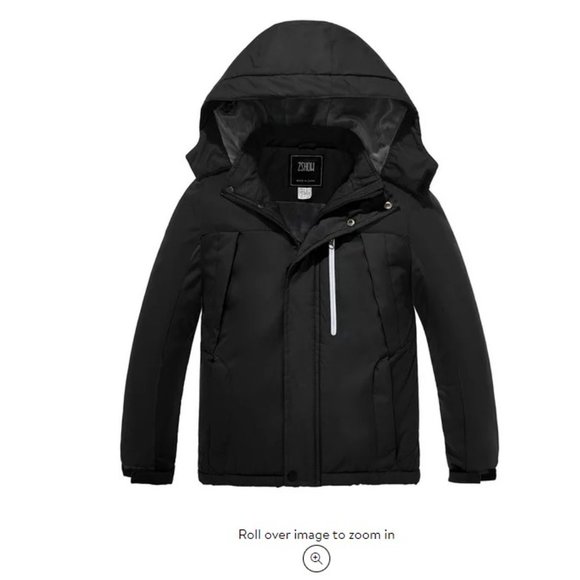 zshow Jackets & Coats Zshow Boys Waterproof Ski Jacket Windproof